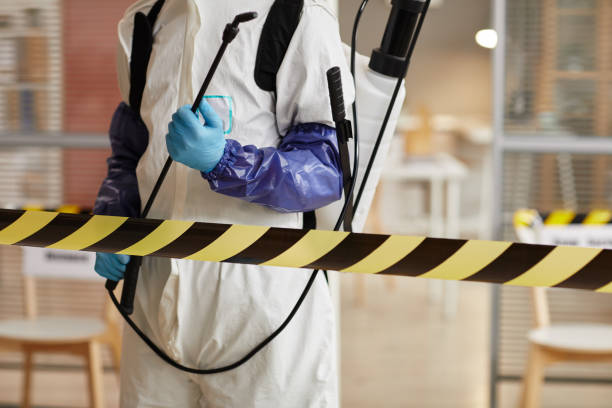 Professional Trauma Scene Cleanup technician working in Linden, NJ